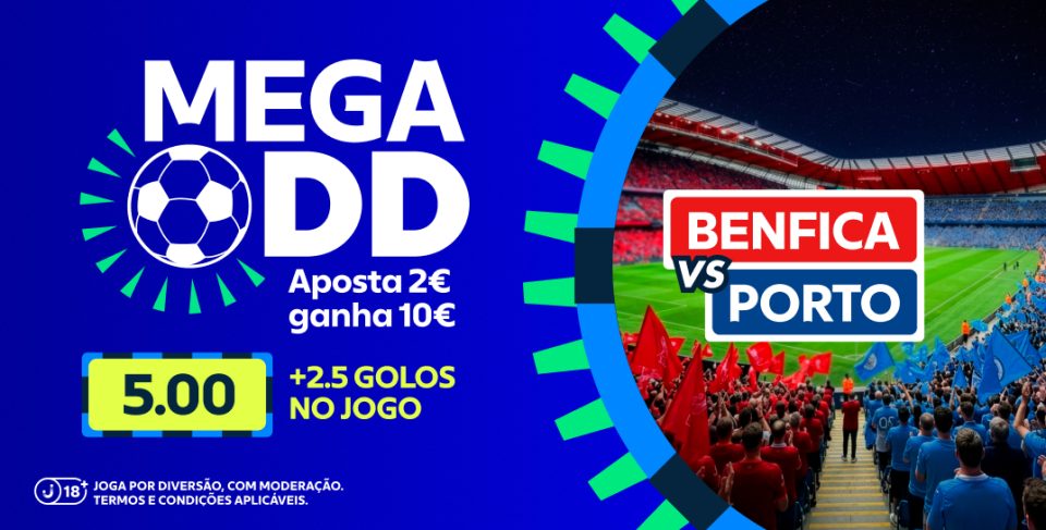 melhor odd apostar benfica porto