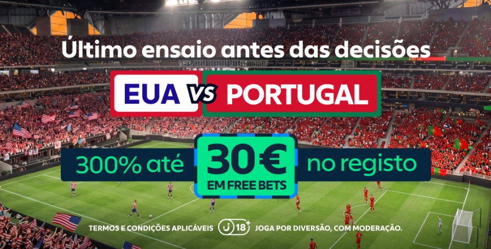 eua portugal melhores odds apostas desportivas