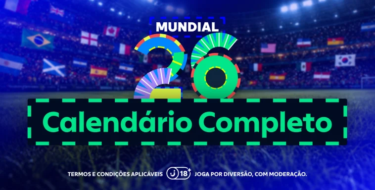 Calendário Completo Mundial 2026