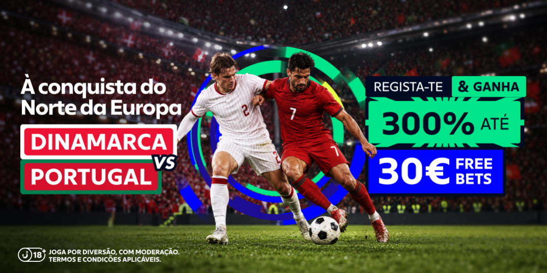 Dinamarca Portugal melhores odds