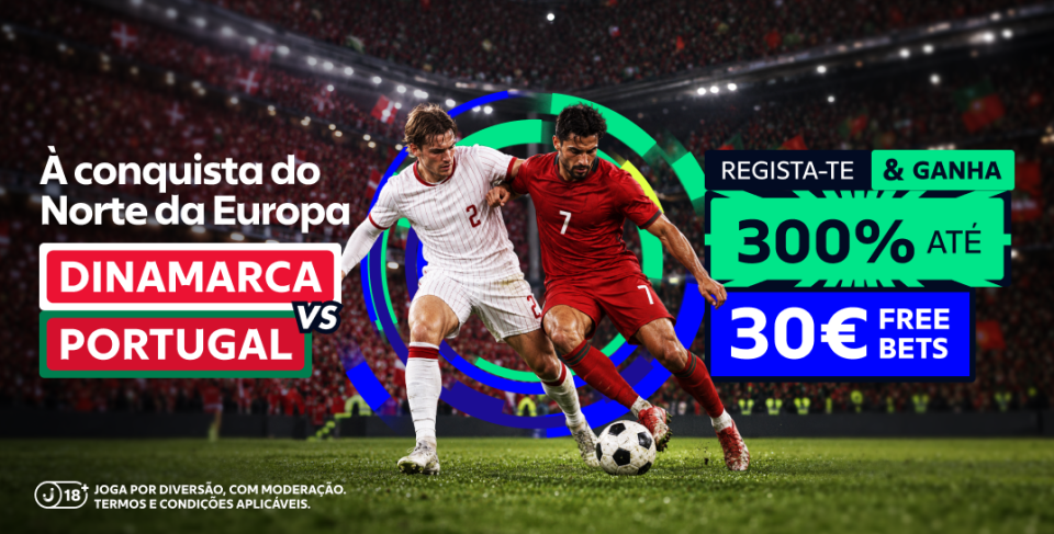 Dinamarca Portugal melhores odds